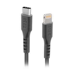 Cablu SBS USB-C - Lightning 1m Negru 123227212 - Cabluri Lightning