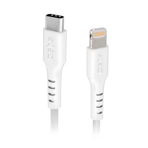 Cablu USB-C - Lightning MFI SBS 2m alb