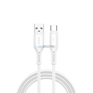 WiWU Wi-C001 Fehér USB-A - Type-C Töltőkábel 100cm - USB kábel