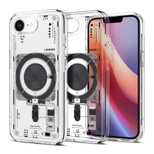 SPIGEN ULTRA HYBRID MAG NEO ONE műanyag telefonvédő (ütésállóság, légpárnás keret, MagSafe) ÁTLÁTSZÓ Apple iPhone 16e 123229645 - Spigen