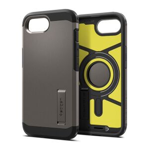SPIGEN TOUGH ARMOR MAG műanyag telefonvédő (ütésállóság, MagSafe) SÖTÉTSZÜRKE Apple iPhone 16e 123229656 - Spigen