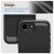 SPIGEN RUGGED ARMOR szilikon telefonvédő (ütésállóság, légpárnás sarok, karbon minta, MagSafe) FEKETE Apple iPhone 16e 123229660
