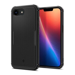 SPIGEN CRYSTAL FLEX MAGSAFE szilikon telefonvédő (ütésállóság, légpárnás sarok, MagSafe) FEKETE Apple iPhone 16e 123229669 - Spigen