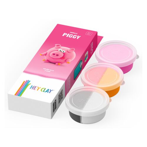 Hey Clay Malac gyurmakészlet gyurmatartókkal