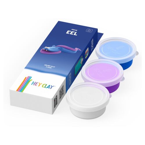 Hey Clay Óceán Angolna Gyurma Készlet Gyurma Tárolókkal