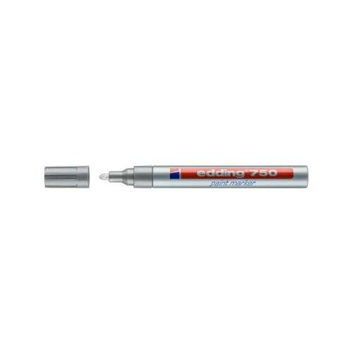 EDDING 750 lakkmarker, ezüst, 2-4 mm - Lakkmarker
