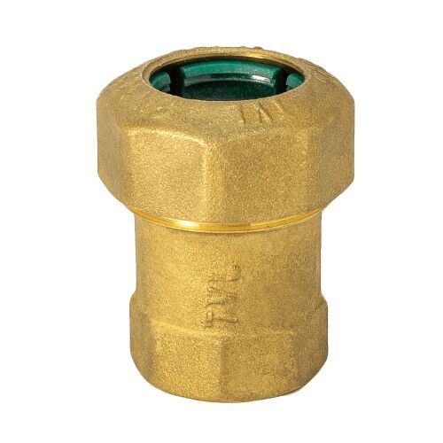 TECNOVIELLE KPE réz belső menetes átmeneti idom, 62mmx2"B