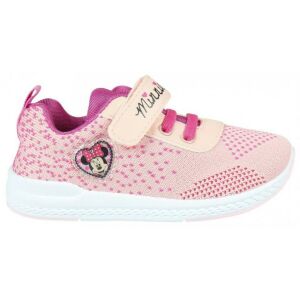 Rózsaszín Minnie egér gyerekcipő tépőzárral és fűzővel - Cipő gyerekeknek