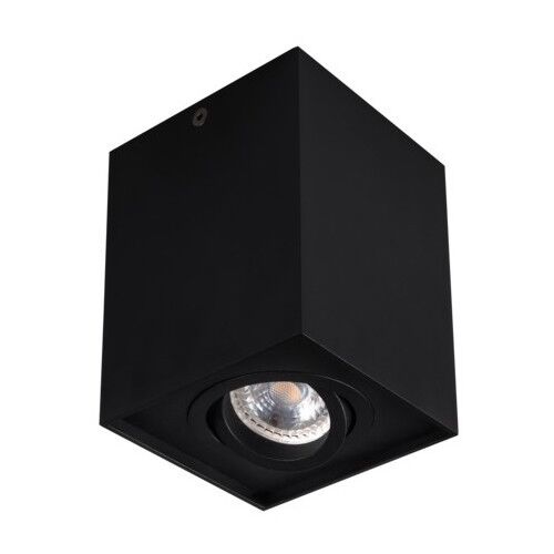 Avide GU10 Quadratische Schwarze Kippbare Deckenleuchte