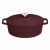 Berlinger Haus Leonardo 30cm burgundy oval cast iron casserole dish with lid