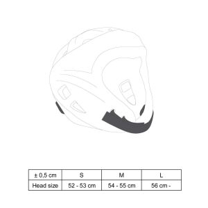 "Avantgardná" prilba, schválená WAKO a ITF - TopTen, červená, S 136108806 - Šport a voľný čas