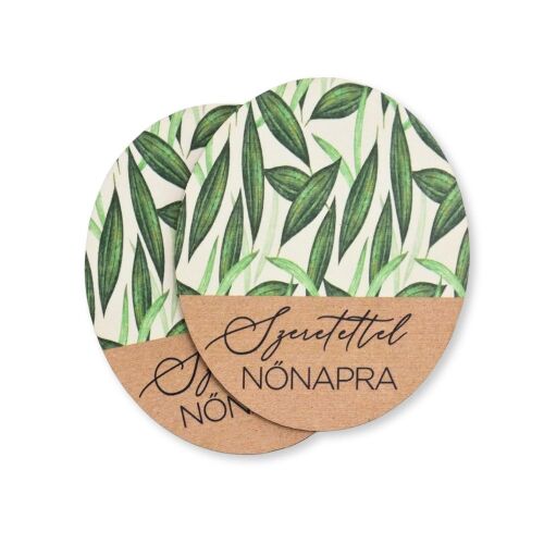 Nyomtatott dekorkarton - Szeretettel Nőnapra 2db ovál tábla 123252177