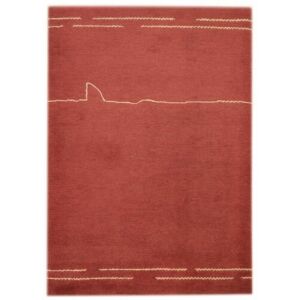 Bakero Concept 771 piros szőnyeg, 120x180 cm, kézi csomózású gyapjú szőnyeg - Bakero