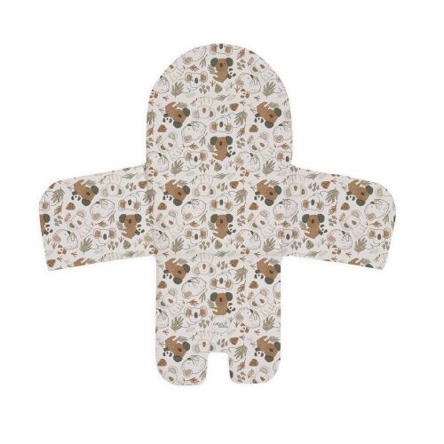 CEBA Basic Koala high chair pad, white background