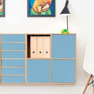 Awnic самозалепващо PVC фолио, залепено на шкаф - Falpanel & Falmatrica