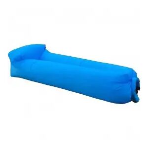 Egyszerű modellű, kék felfújható matrac, 200 x 50 cm