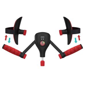 Aparat Fitness Multifuncțional, Flexor cu Mânere Interschimbabile, Niveluri de Rezistență Reglabilă, Numărare Inteligentă, pentru Coapse, Pelvis, Fesieri, Brațe și Spate 140903431 - Echipamente de fitness