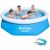 Piscina Bestway Fast Set cu familia