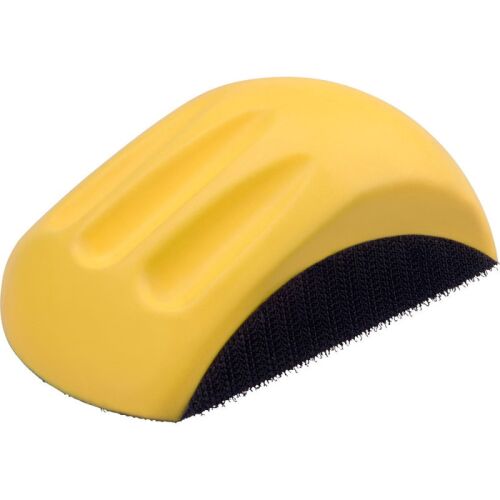 EXTOL PREMIUM kézi csiszolóblokk, (stekli) 125 mm-es csiszolókoronghoz, tépőzáras, poliuretán 123260669