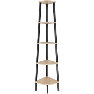 Regał narożny Portland 34x34x158,5 cm 135987843 - Meble do holu wejściowego