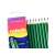 Nebulo Green Colour Pencils, 12 pack