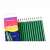 Nebulo Green Colour Pencils, 12 pack