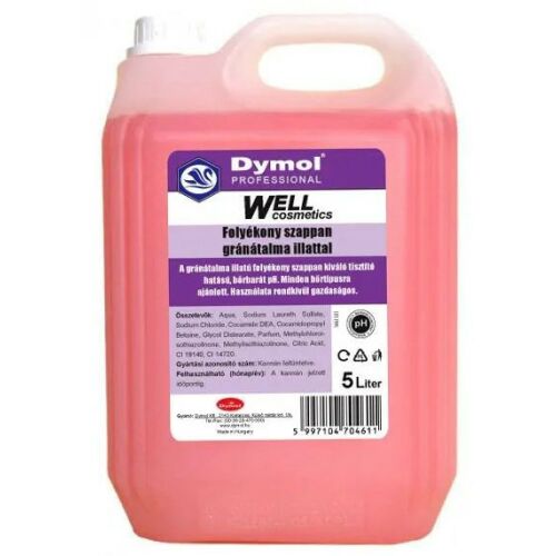 Dymol Well krémszappan 5L gránátalma 123302154