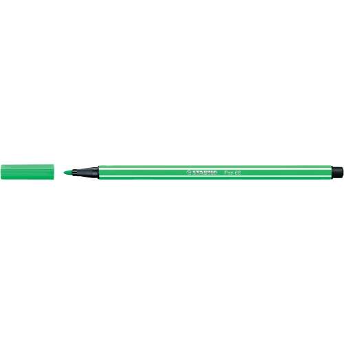 Rostirón, stilou cu vârf de pâslă 1mm, m stabilo pen 68 verde smarald 41240063