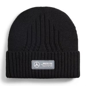 Puma uniszex Mercedes AMG Petronas F1 Team téli kötött sapka, fekete-szürke-fehér, S23 123350638 - Férfi sapka