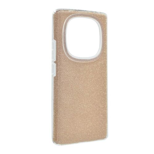 Arany csillogó telefontok Xiaomi Redmi Note 14 Pro 4G-hez, védőtok - Gigapack