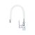 Balletto mosogató csaptelep hajlékony szilikon kifolyó csővel, 35mm, fehér 137326252