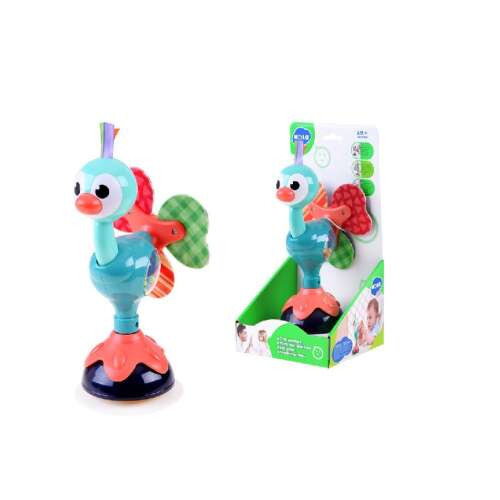 Moluk Magic Rattle with Suction Cup, colorful spinning toy for babies, developmental toy for babies