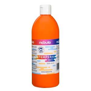 Nebulo Tempera Basic orange paint, 500ml - Tempera paint
