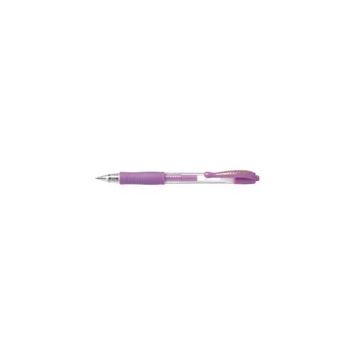 Pix cu gel 0,7 mm, buton de apăsare pilot g-2, culoare de scris violet metalizat 41242561