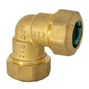 TECNOVIELLE KPE réz könyök, 20x20mm 123384096 - KPE idom