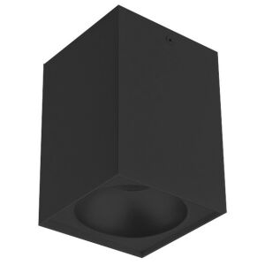 Avide GU10 Quadratische Schwarze Deckenleuchte, modernes Design, schwarze Ausführung - Deckenleuchten