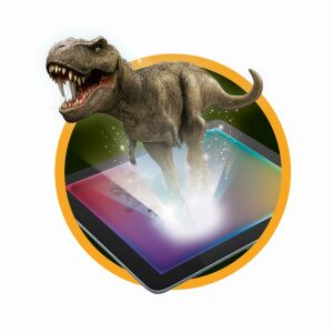 TUDOMÁNY ÉS JÁTÉK FEDEZZE FEL A FLUO T-REX DINOSZAURUSZT