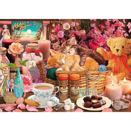 Mercaton puzzle, 1000 darab, az élet apró örömei, finom falatok