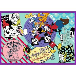 Trefl 4x250 darabos Disney Mickey és barátai kirakós, Mickey egérrel, Donald kacsa, Goofy és Pluto szerepelnek rajta - Puzzle & Kirakó