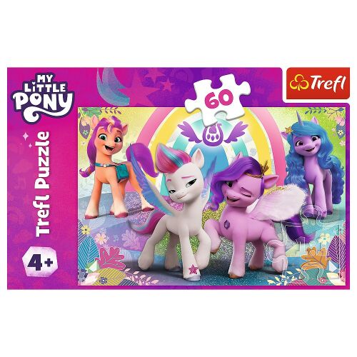 Trefl My Little Pony: A New Generation 60 darabos kirakós játék 4 éves kortól