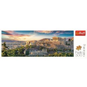 Trefl 500 darabos kirakós játék, az athéni Akropolis panorámája - Puzzle & Kirakó