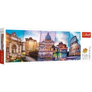 PUZZLE TREFL 500 PANORÁMA UTAZÁS OLASZORSZÁGBAN