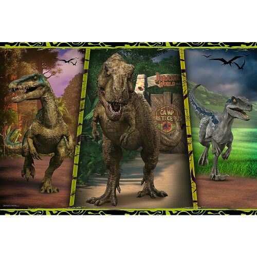 PUZZLE TREFL PRIMO SUPER SHAPE XXL 104 JURASSIC WORLD KIRAKÓS JÁTÉK