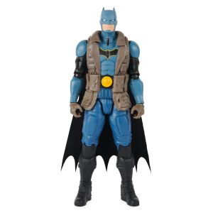 Batman akciófigura, 30cm, kék és szürke, köpennyel - Batman