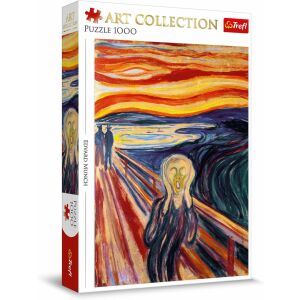 Trefl Art Collection 1000 darabos kirakós játék, Edvard Munch A sikoly című festményével - Puzzle & Kirakó
