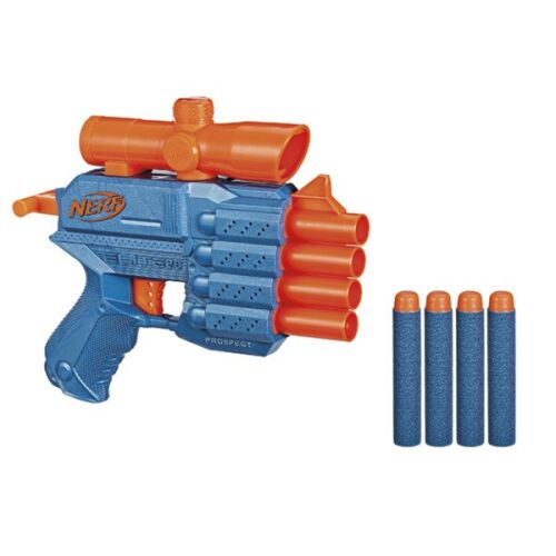 Nerf Elite 2.0 Prospect QS-4 lövő, kék, távcsővel és 4 nyíllal