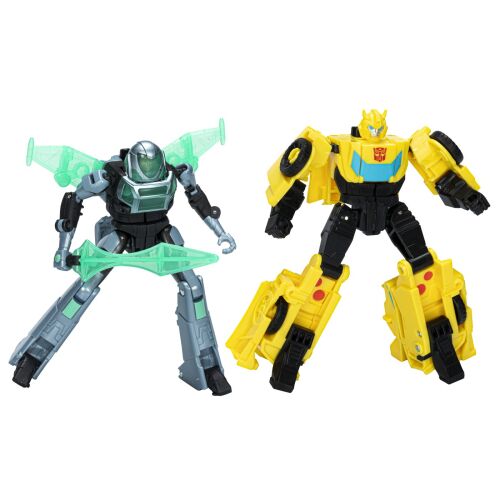 TRANSFORMERS EARTHSPARK KÉSZLET 2 FIGURA BUMBLEBEE SI MO MALTO