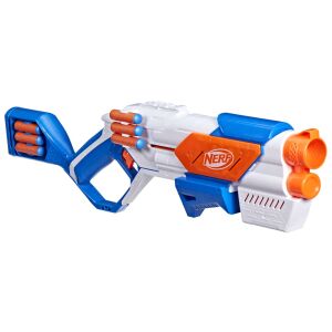 Nerf N-Strike Elite Strikeback Blaster, un blaster Nerf cu o magazie de 6 săgeți și 18 săgeți incluse - Nerf