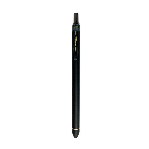 Guľôčkové pero s tlačidlom 0,35 mm, pero na dokumenty blp437 energel pentel, farba písania čierna
