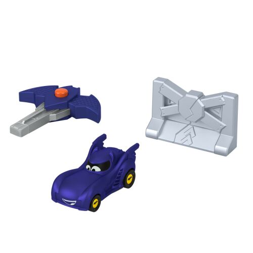 FISHER PRICE BATWHEELS 1:55 MÉRETARÁNYÚ KÉK JÁTÉKAUTÓ